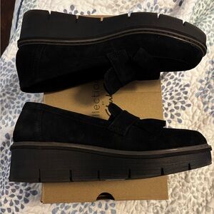 Black Suede Women’s Loafers